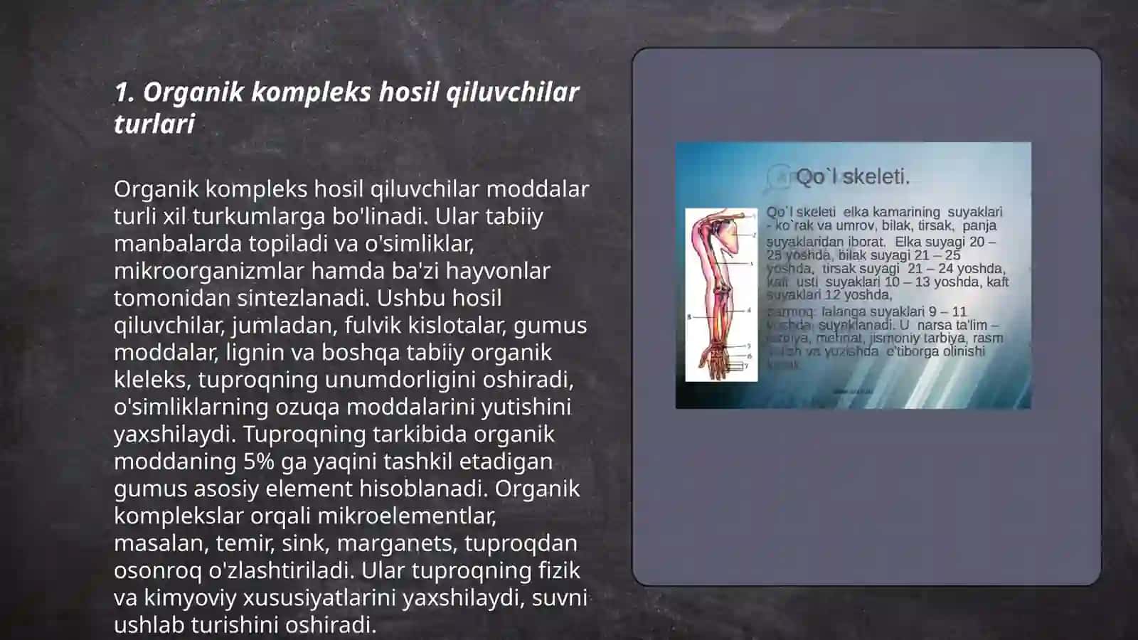 Organik kompleks hosil qiluvchilar turlari 3