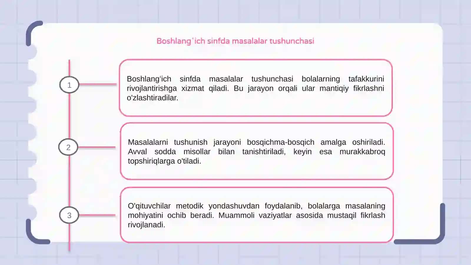 Boshlangʻich sinflarda masalalar yechishga oʻrgatish metodikasi 3