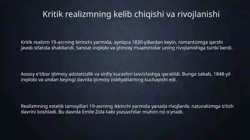 Fransiyada tanqidiy realizm adabiyoti 3