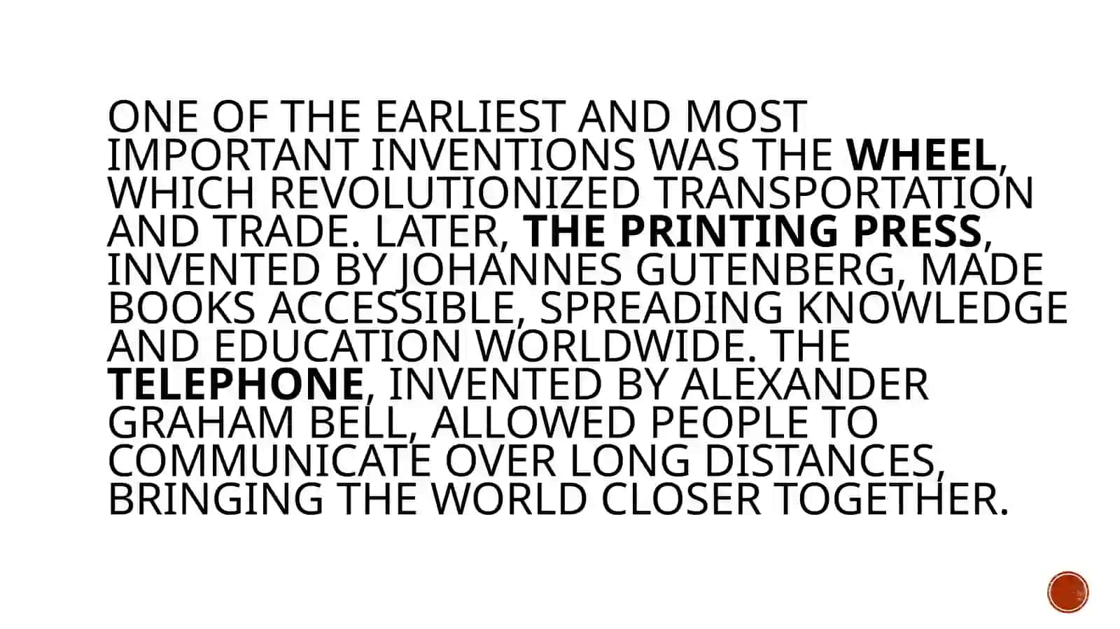 GREAT INVENTIONS 3