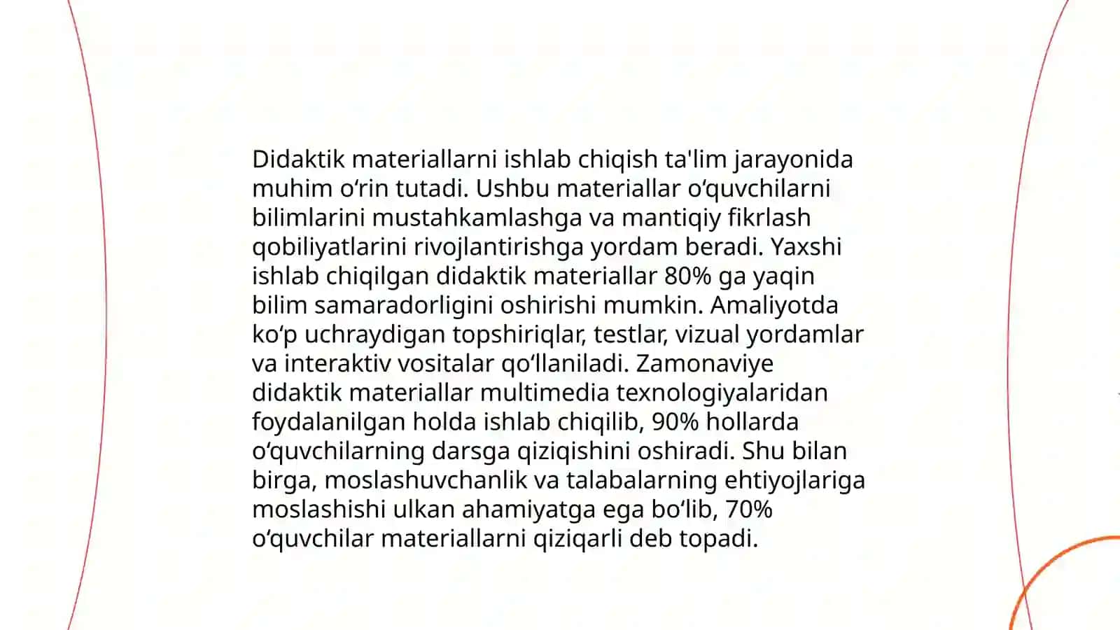 Didaktik materiallarni ishlab chiqish 3