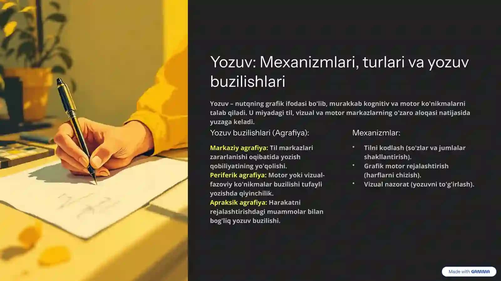Nutq: Shakllanishi, turlari va buzilishlari 3