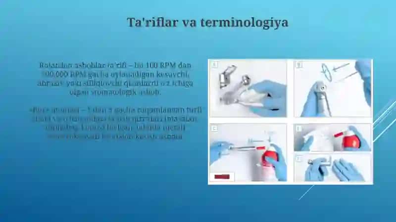 Stomatologik Rotatsion asboblar 3