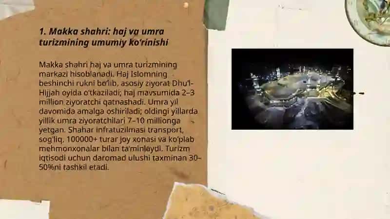 Makka shaxrining turizmi 3