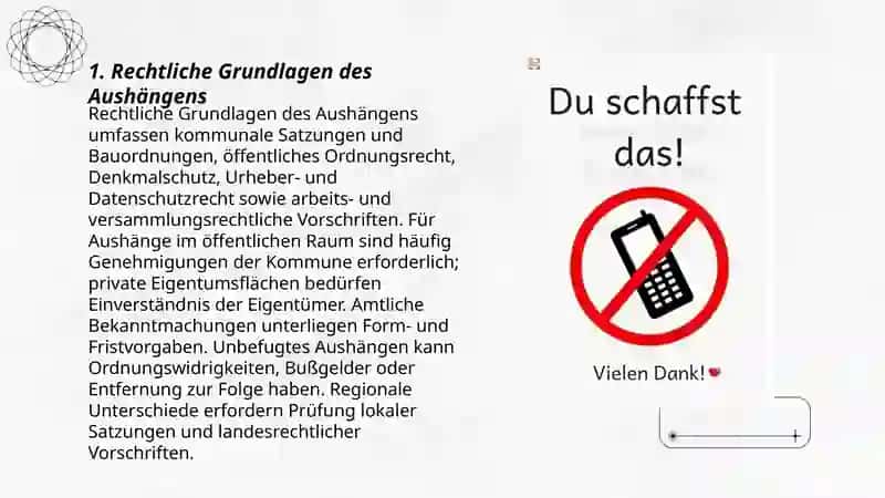 Aushängen 3