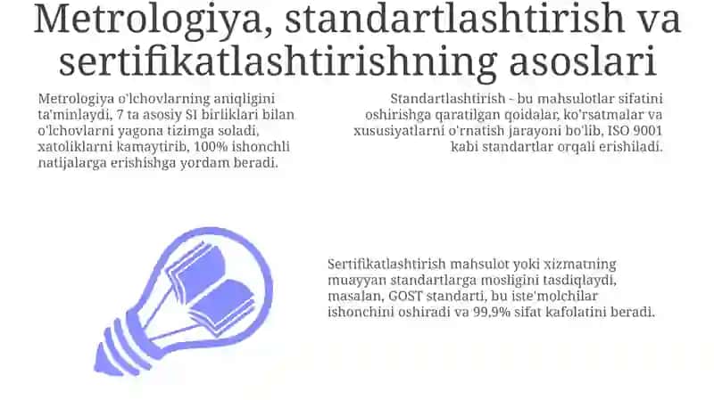 Metrologiya, standartlashtirish va serfikatlashtirish asoslari 3