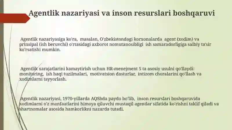 Inson resurslar boshqaruvining nazariy asoslari 3