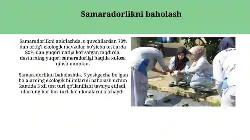 Ekologik tarbiyada maktabgacha ta'lim muassasalarining o'rni 3
