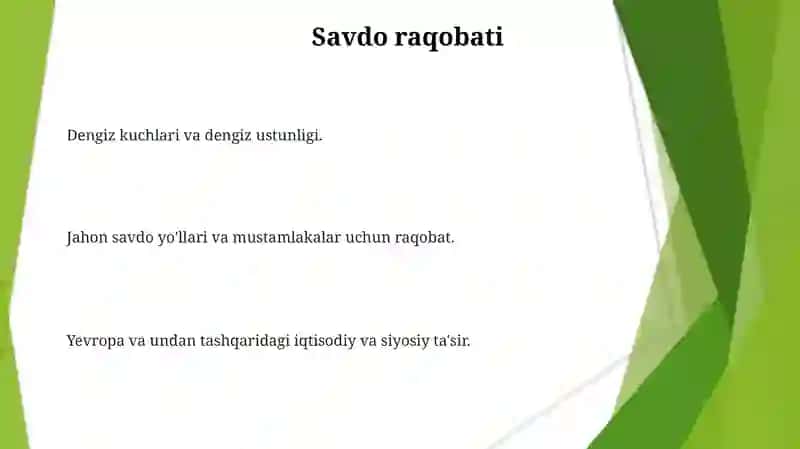 Gollandiya va Angliya raqobati 3