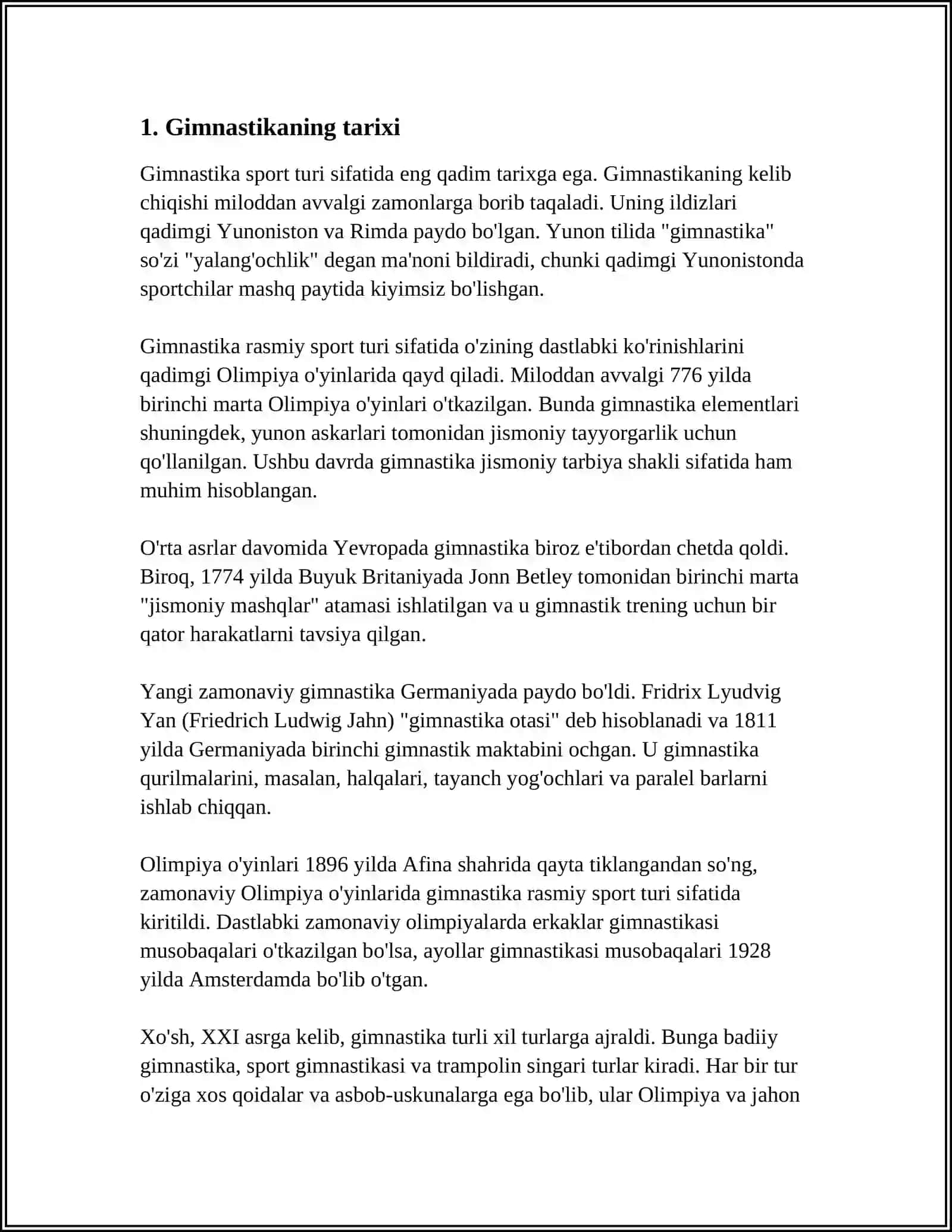 GIMNASTIKA VA UNING TURLARI 3