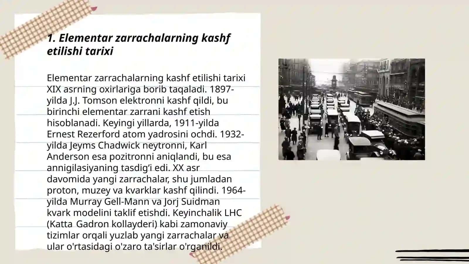 Elementar zarrachalarning paydo bulish tarixi 3