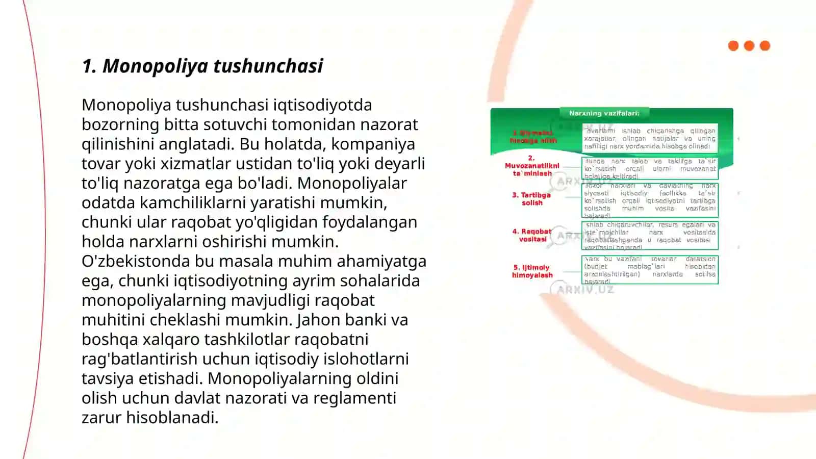 Raqobat va Monopoliya 3