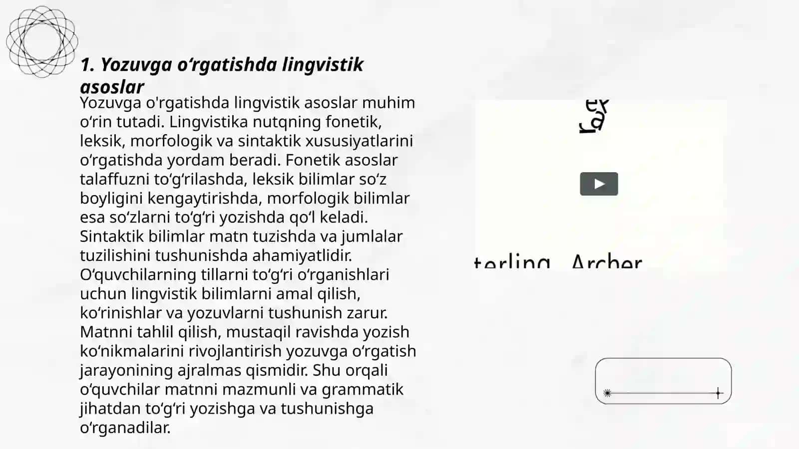 Yozuvga o‘rgatish metodikasining o‘ziga xos xususiyatlari 3