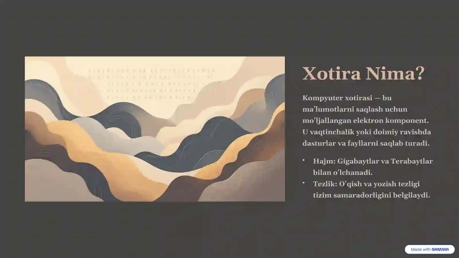 Kompyuter Xotirasi: Turlari va Xususiyatlari 3