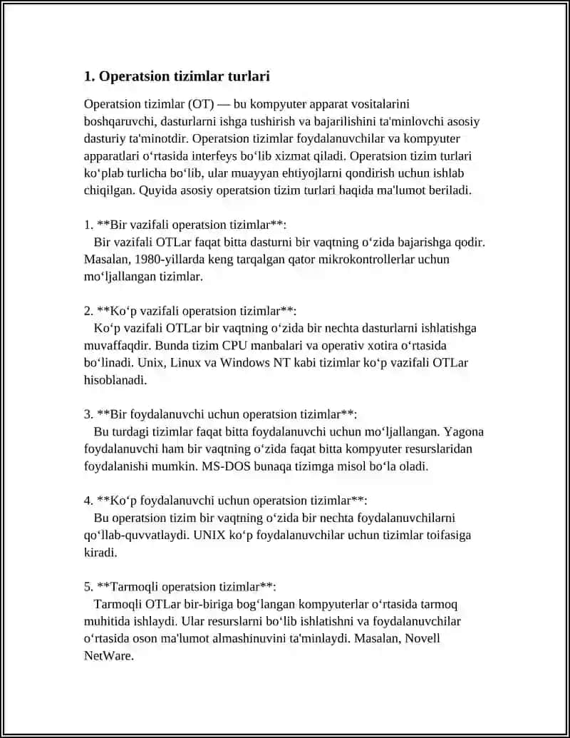 OPERATSION TIZIMNI TURLI ILOVALAR BILAN OʻRNATISH 3