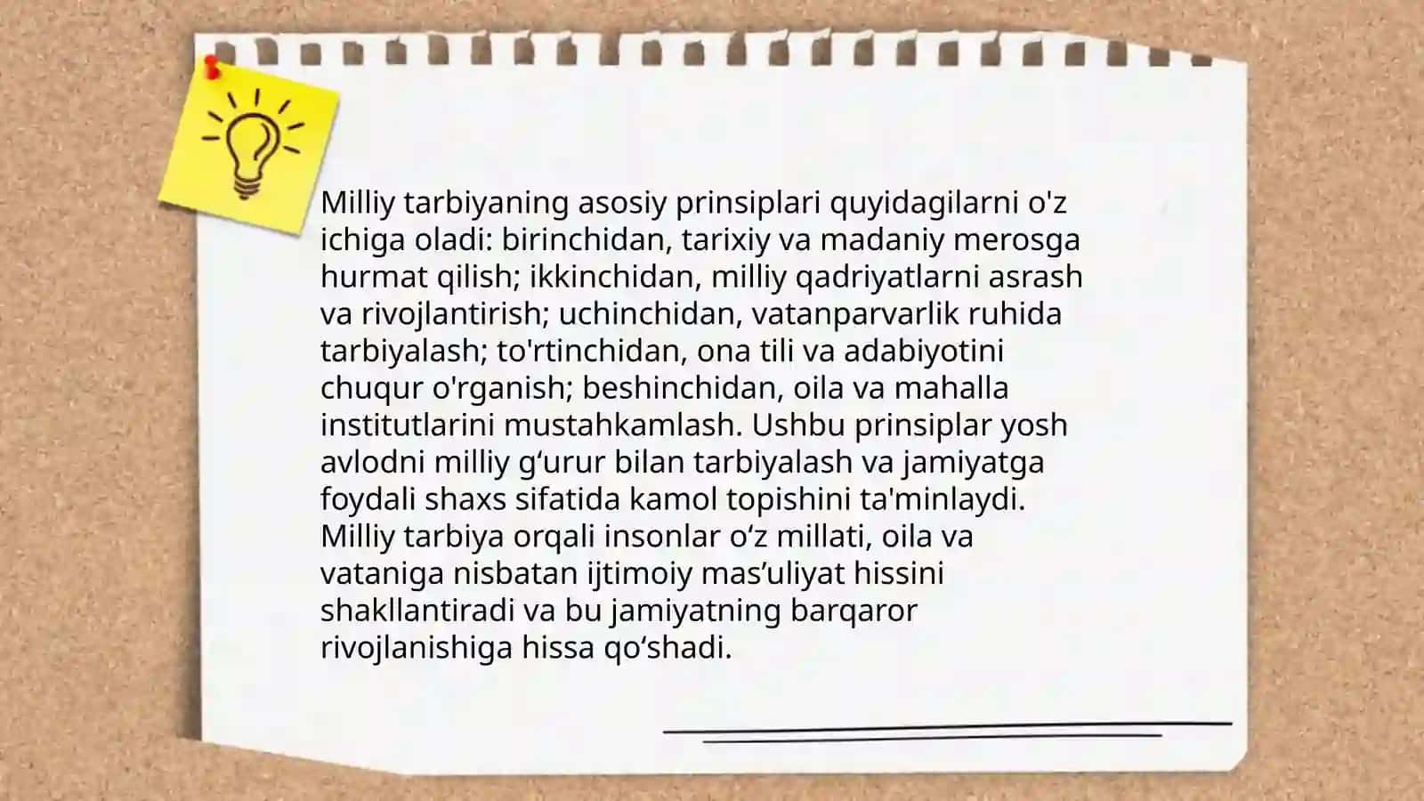 Milliy tarbiya mazmuni 3