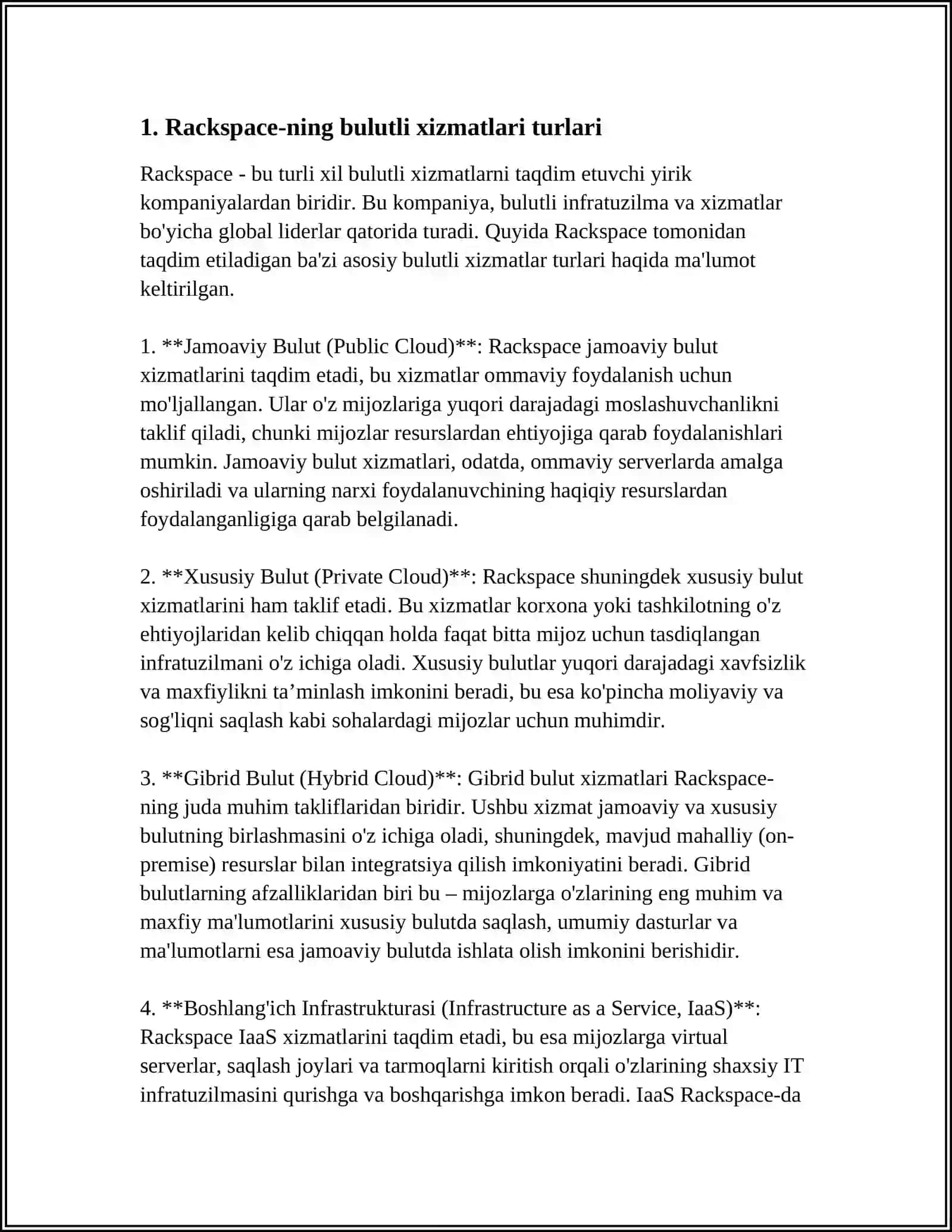 Bulutli xizmatlar 3