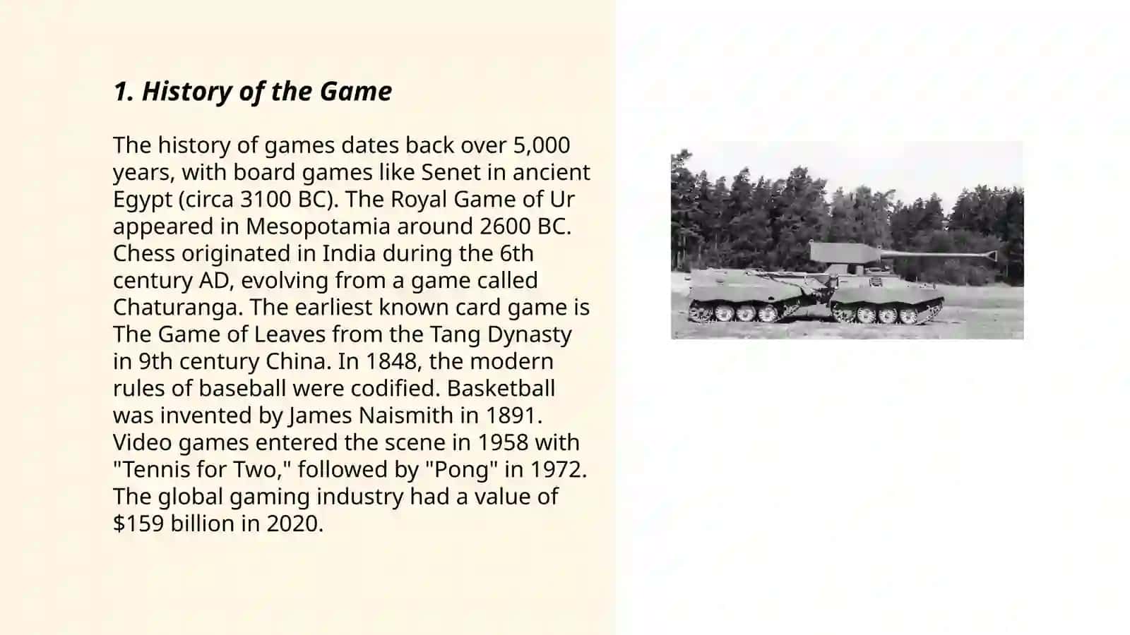 History of Games 3