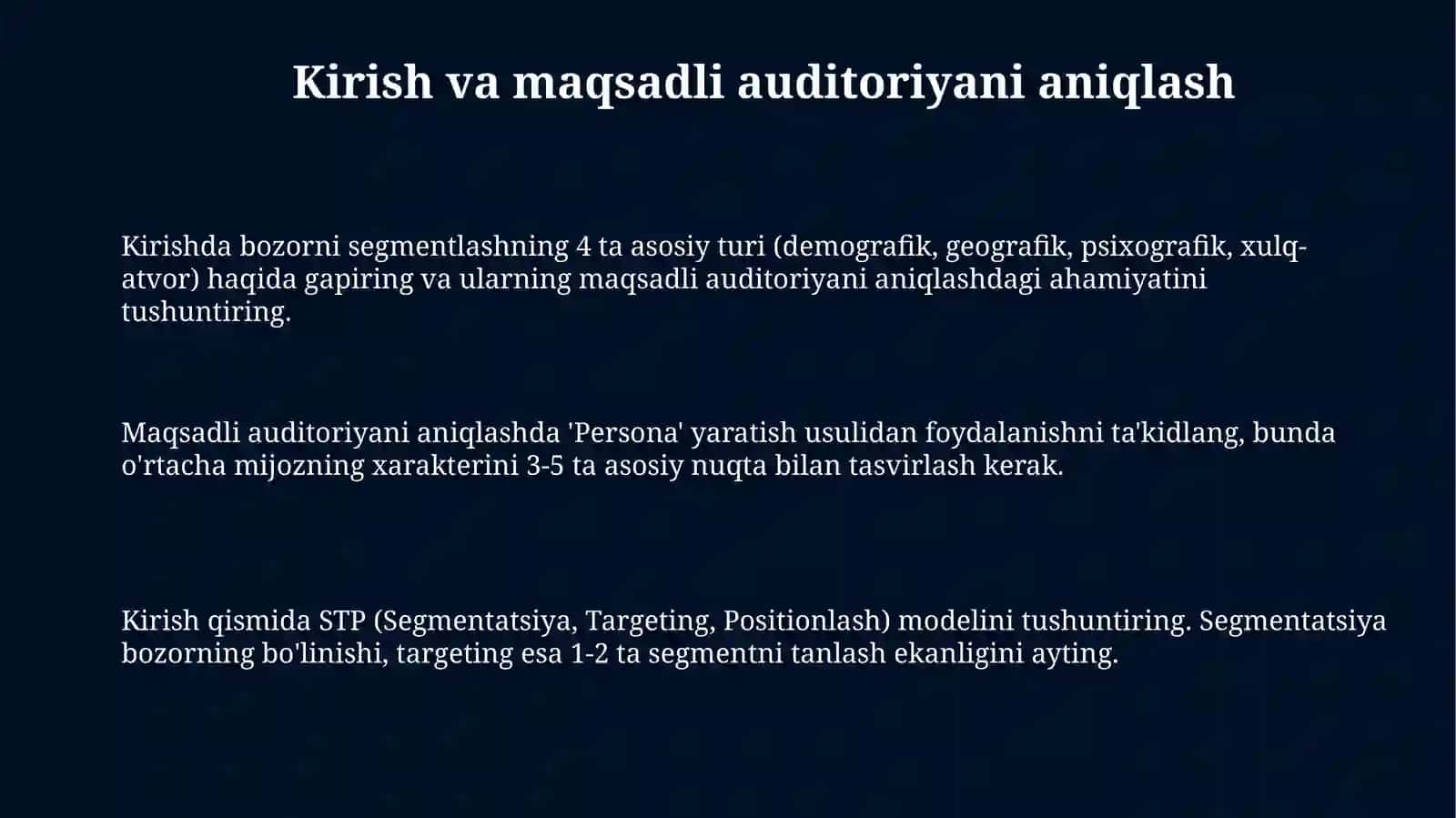 Innovatsion marketing strategiyalari: Asosiy tushunchalar va tendentsiyalar 3