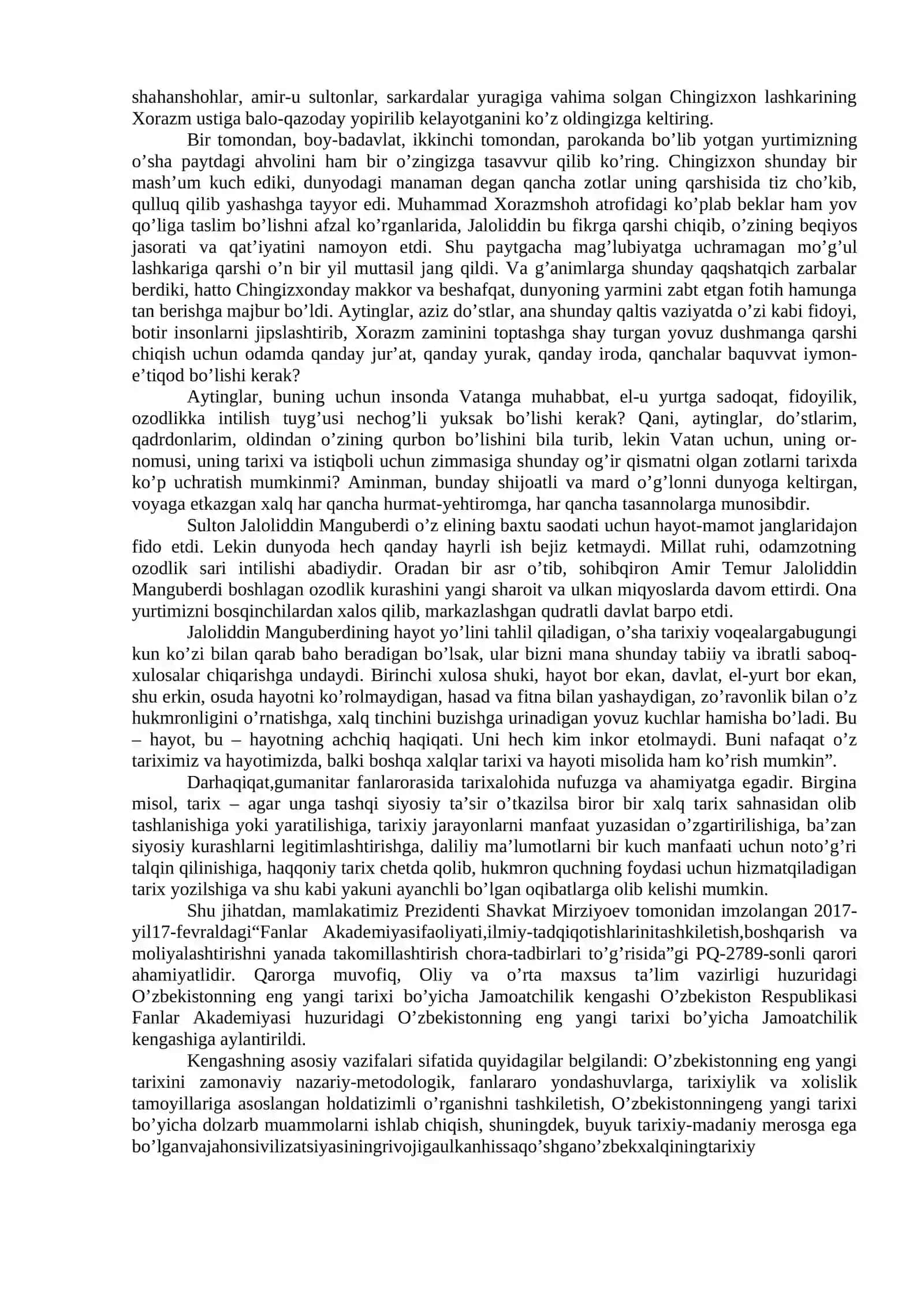 MAVZU 8. MUSTAQILLIK YILLARIDA O’ZBEKISTONDA TARIX FANINING RIVOJLANISHI 3