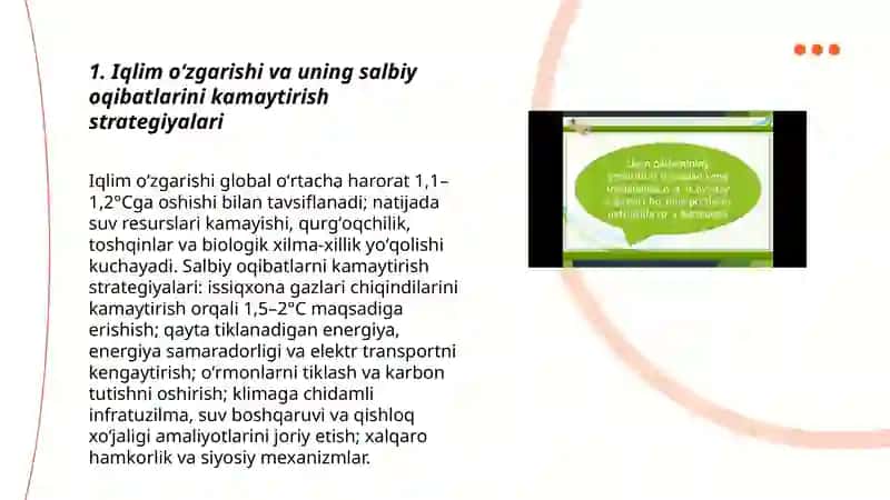 Hozirgi zamon ekologik muammolari va ularni bartaraf etish va tashkillashtirishning ekologik asoslari 3