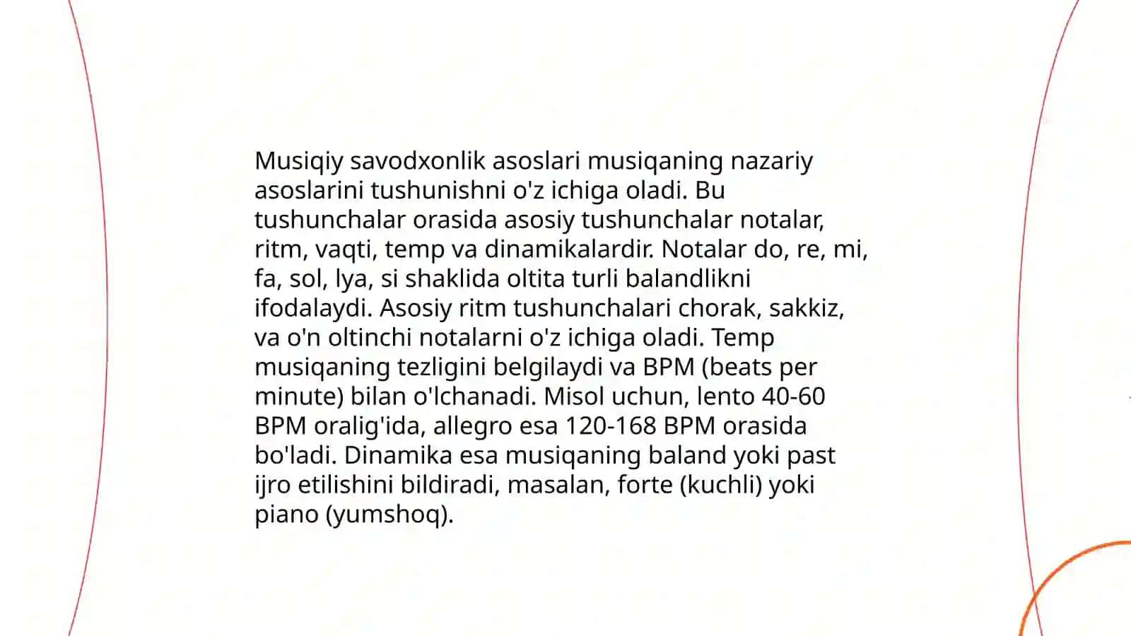 Musiqa o'qitish nazariyasi va metodikasi 3