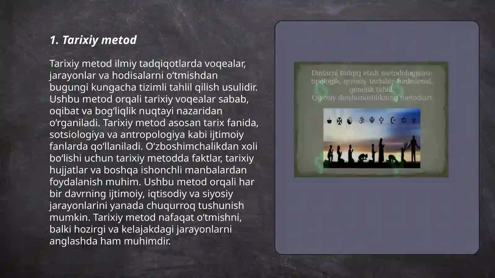Tarixiy metod 3
