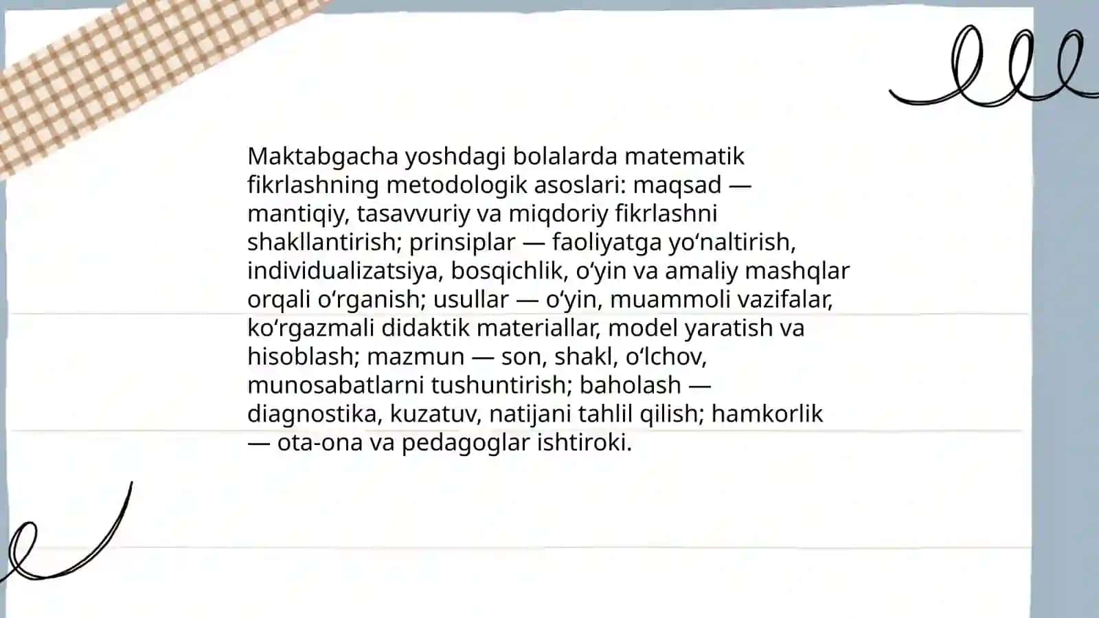 Matematik rivojlanishi metodologiyasi 3