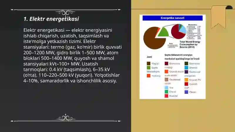 Energetika sohasi 3