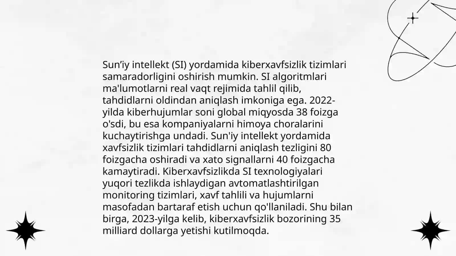 Sun’iy intellekt yordamida kiberxavfsizlik tizimlari 3