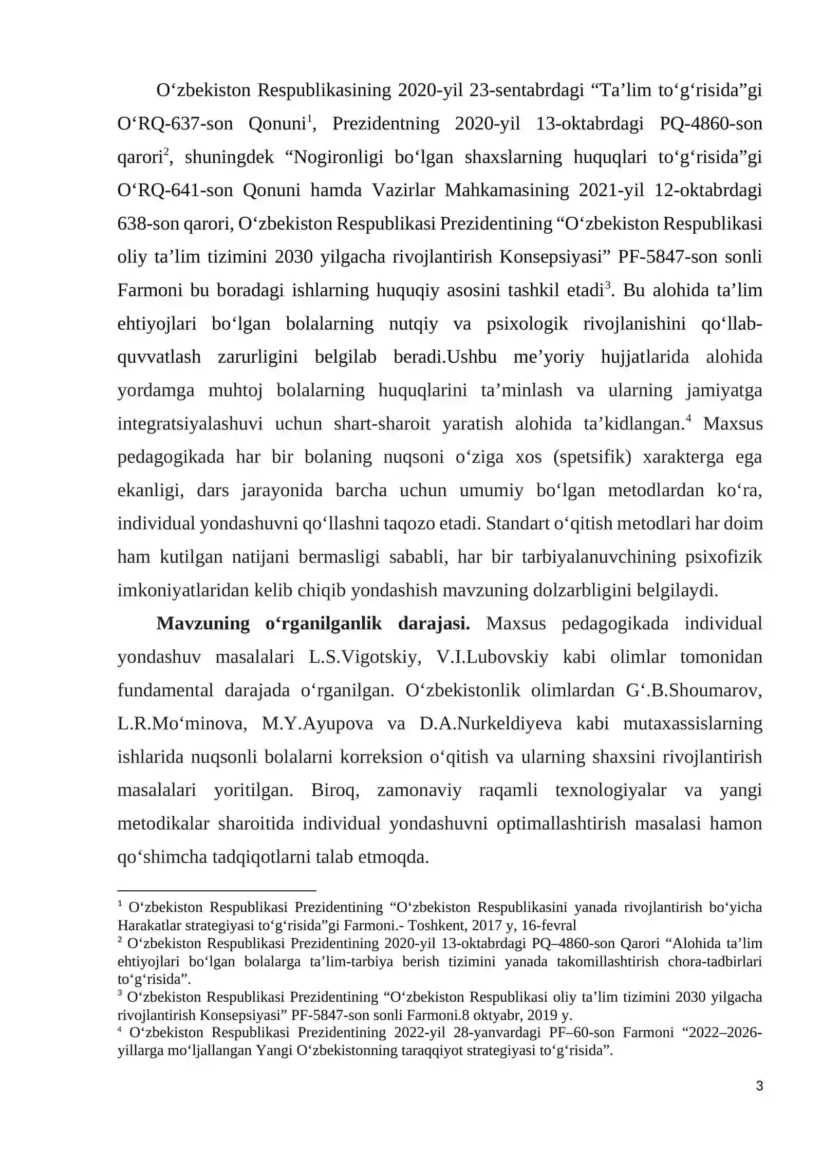 Mavzu: Maxsus pedagogikada individual yondashuv 3