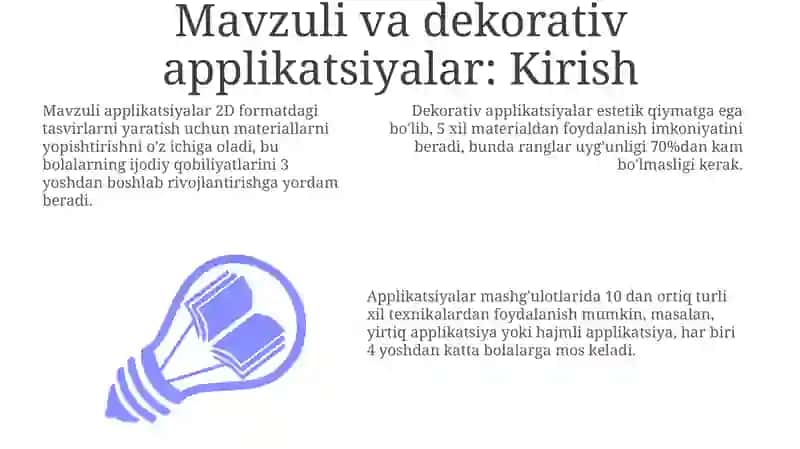 Mazmunli va bezakli applikatsiyalar 3