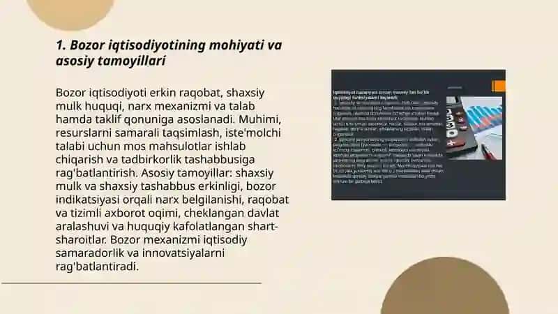 Bozor iqtisodiyoting mazmuni va amal qilishi 3