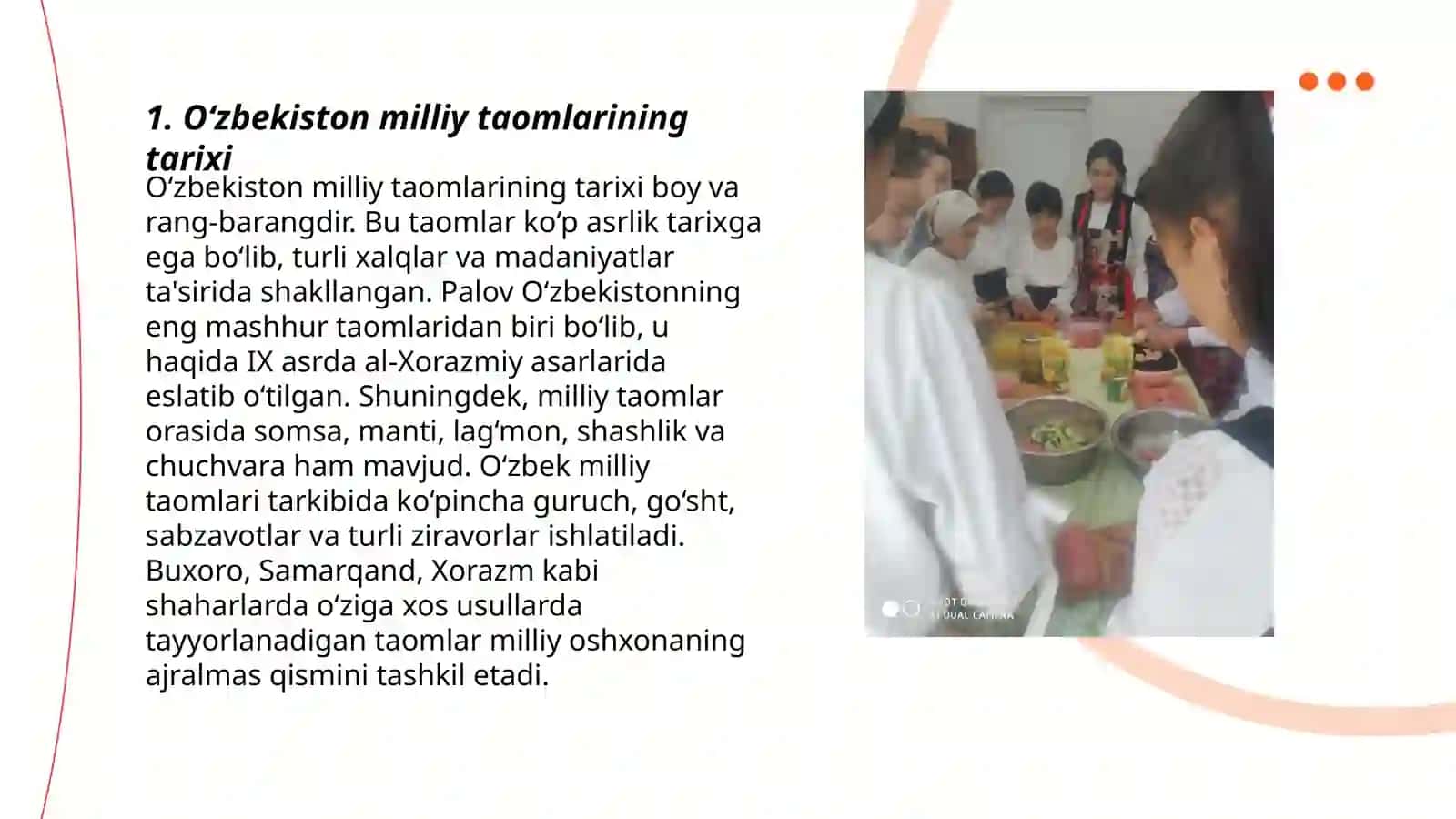 Milliy taomlar tayyorlash texnologiyasi 3
