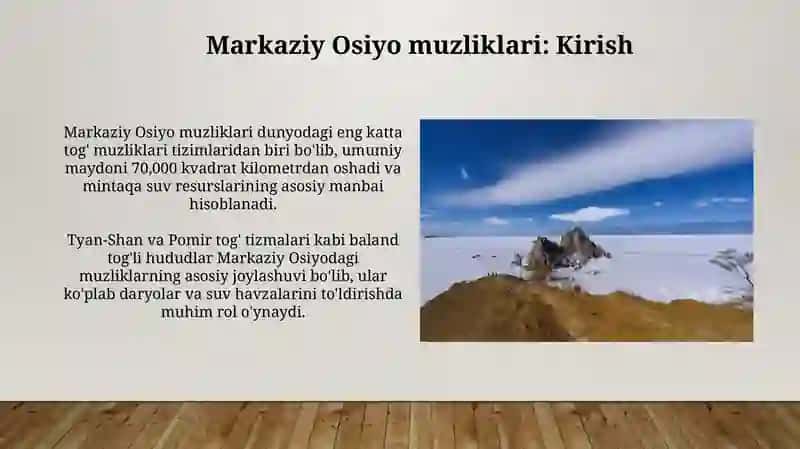 Markaziy Osiyo muzliklari 3