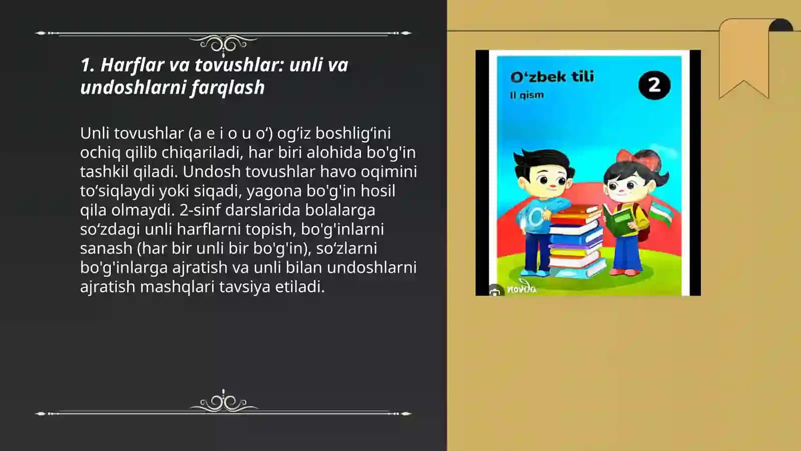 2sinf 2qism ona tili darsligi keltirilgan qoidalar ustida ishlash 3