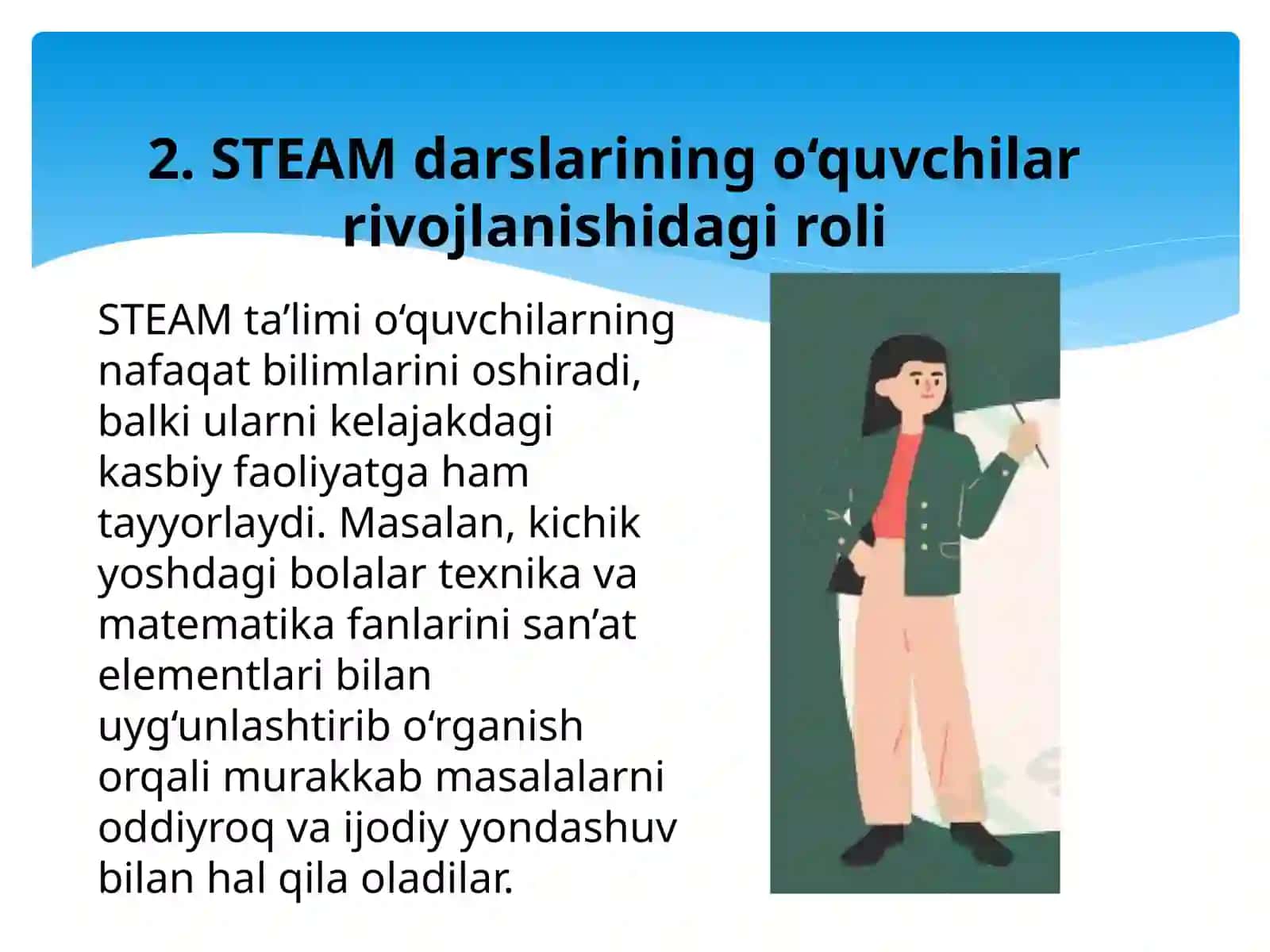 Steam darslarida oʻquv jarayonini tashkil etish 3