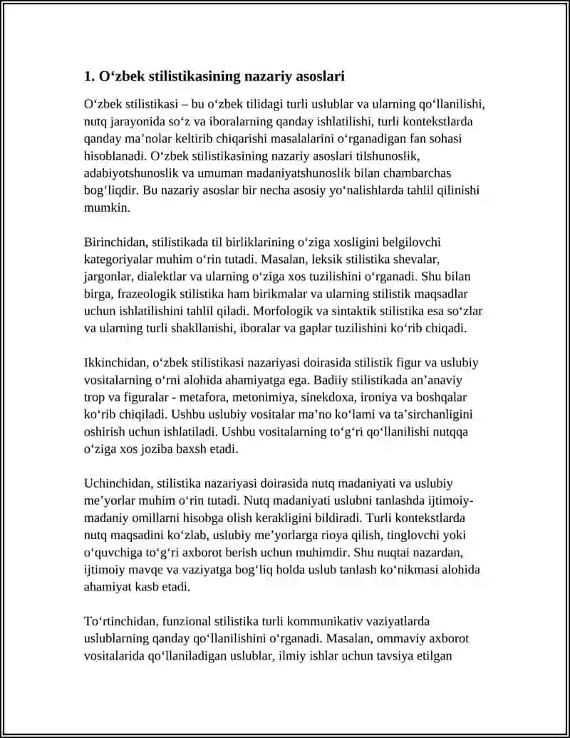Oʻzbek stilistikasi 3