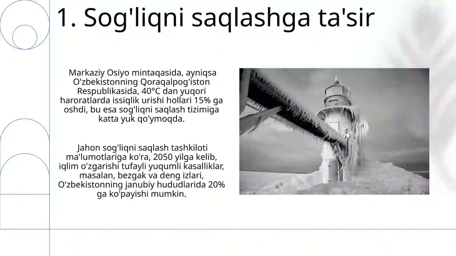 Iqlimning tasniflari va iqlim o'zgarishi oqibatlariga moslashish 3
