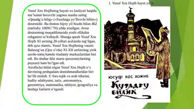 Yusuf Xos Hojib va Mahmud Qoshg‘ariyning ta’limiy axloqiy qarashlari 3