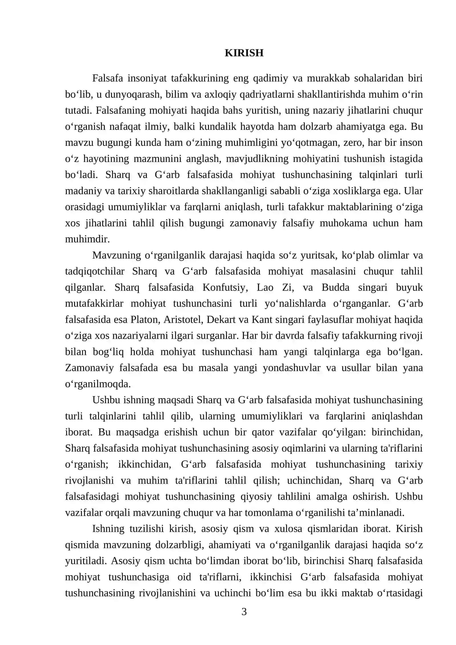 "Falsafaning mohiyatiga oid Sharq va G‘arb mutafakkirlari ta’riflarini tasniflash 3