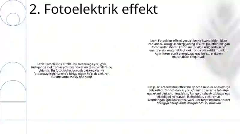 Nurlanishning Kvant Tabiati 3