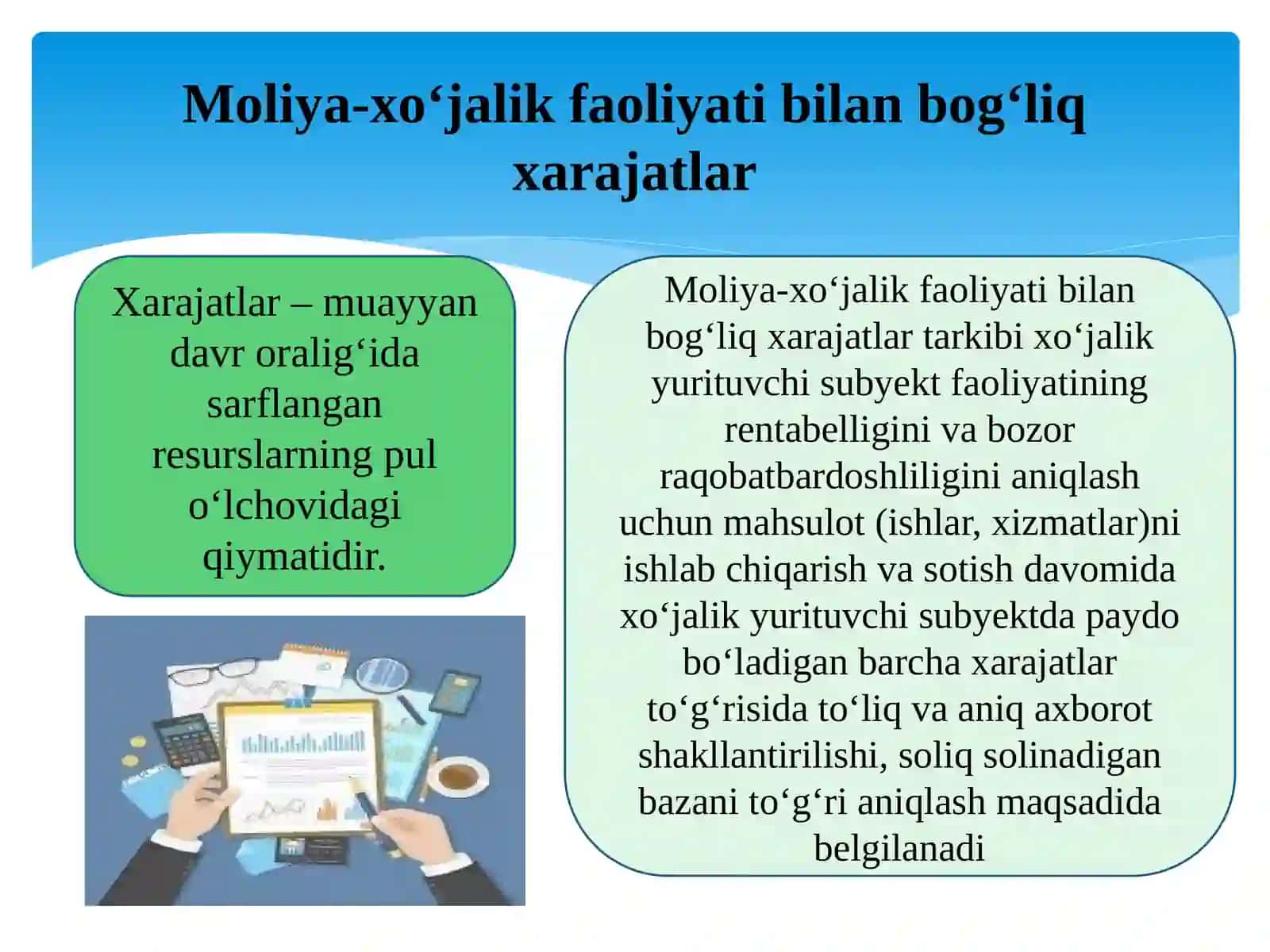 Mahsulot ishlab chiqarish va xarajatlarini tahlil qilish 3