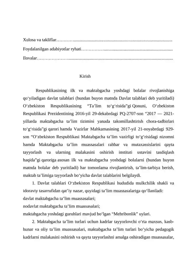 Maktabgacha tarbiya yoshida qo’rquv xolatini nomoyon bo’lishi» 3