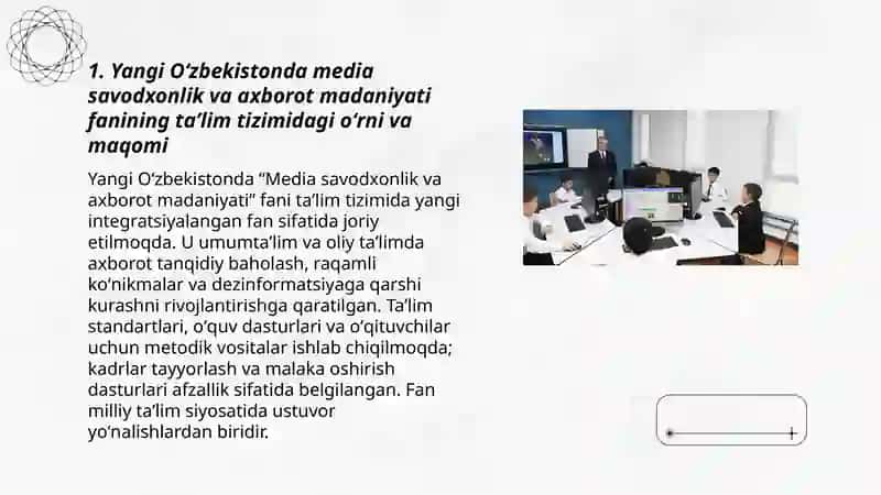 Media savodxonlik va axborot madaniyati 3