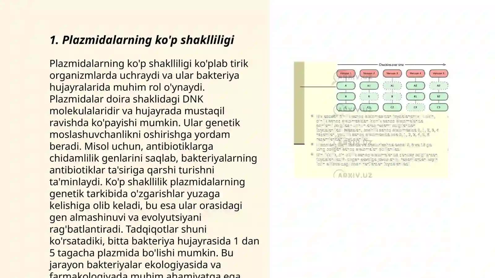 Plazmidalar va ularning qo‘llanishi 3