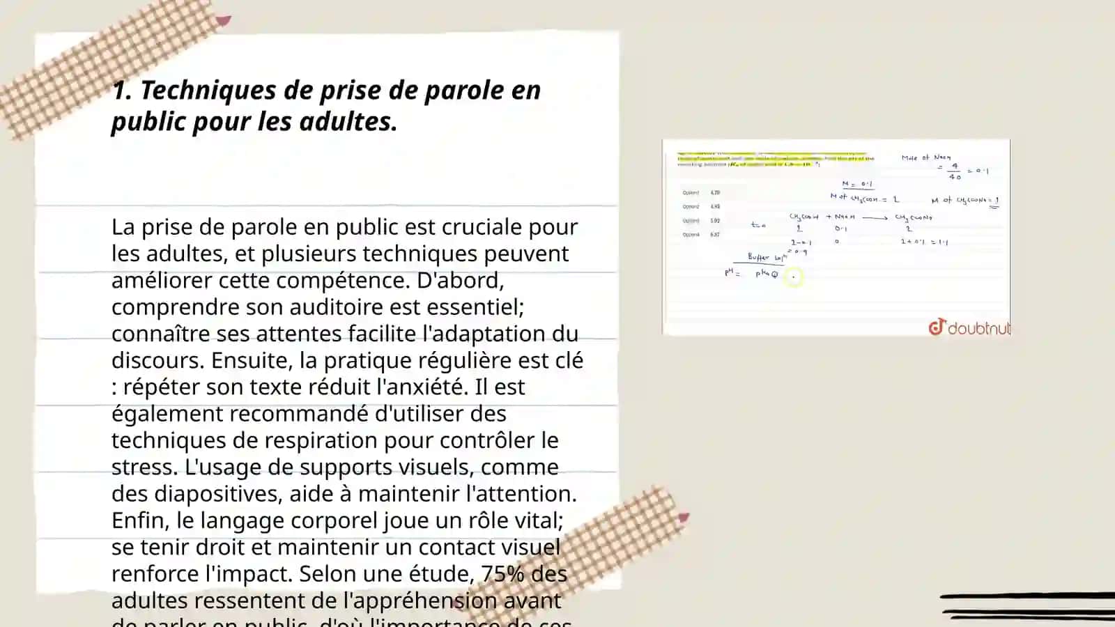 Le système de développement de lʼorale et de la production écrite des adultes 3