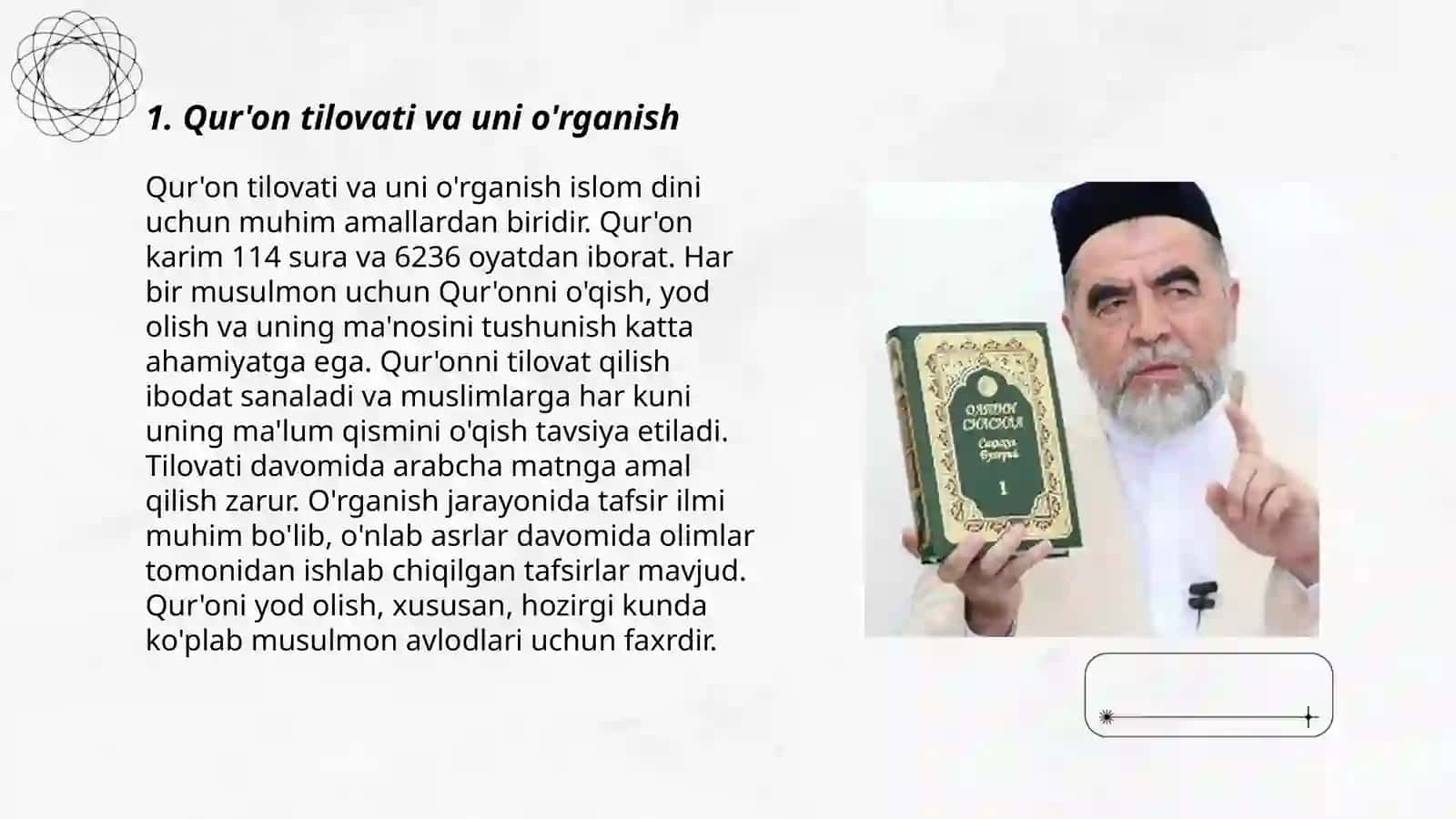 Islomiy ko'rsatkichlar 3