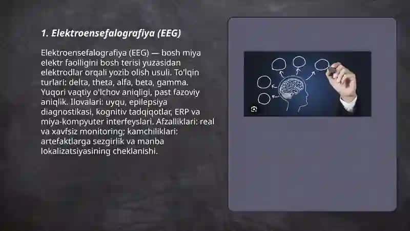 Psixofiziologiyada qôllaniladigan metodlar 3
