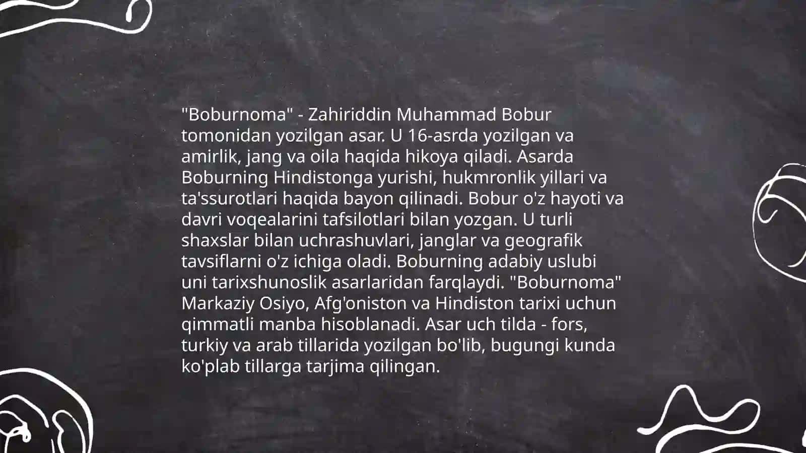 Boburnoma 3